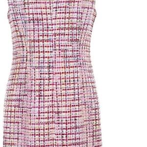 Elegant Pink Tweed Dress rsvp by TALBOTS. Size 12